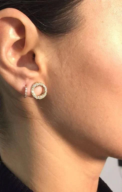 Rose gold earrings - Image 6