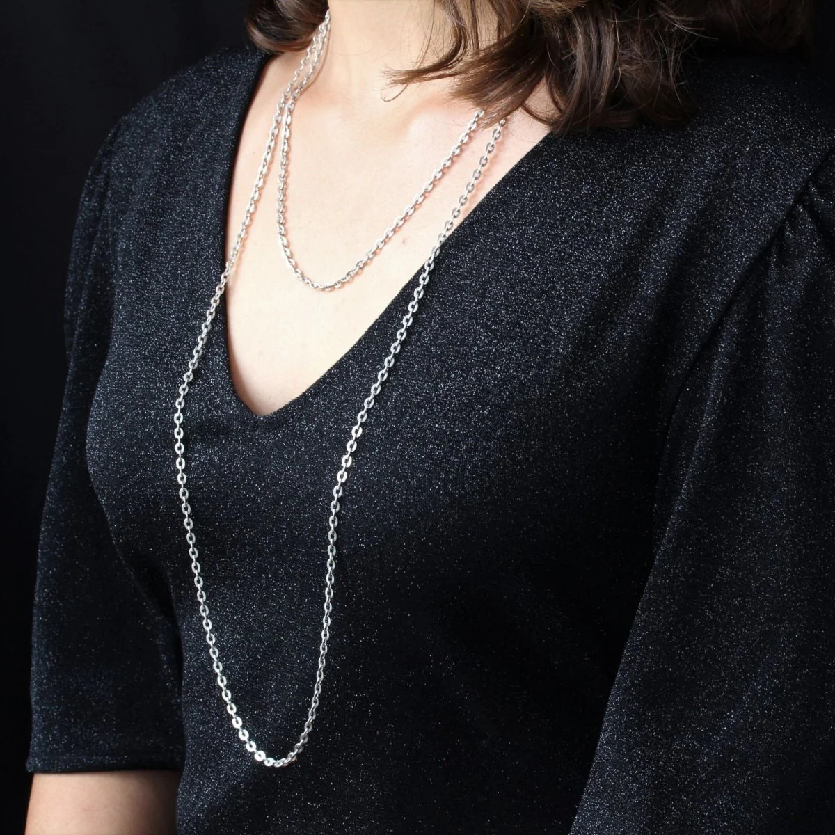 Necklace Long necklace in silver - Image 2