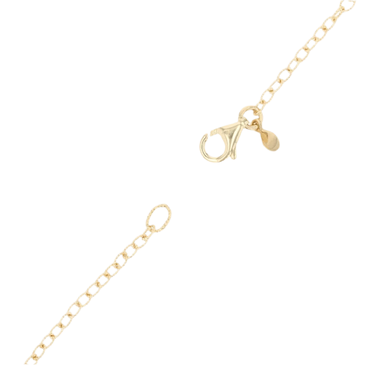 Necklace Long necklace in yellow gold, white gold and diamonds - Image 5
