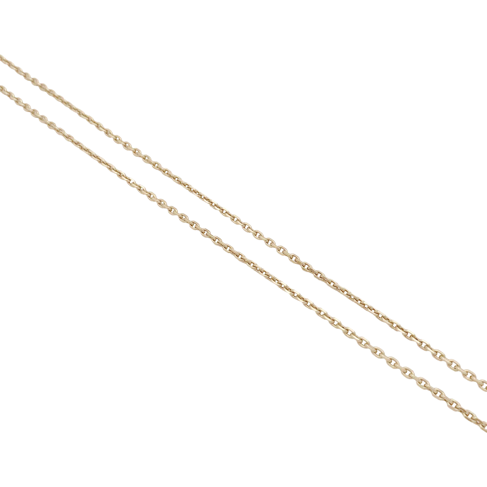 Yellow gold long necklace - Image 4