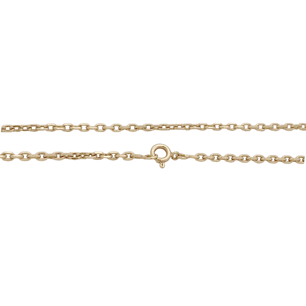 Yellow gold long necklace - Image 5
