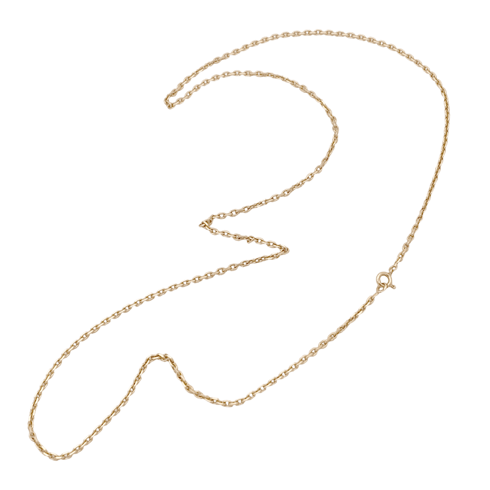 Yellow gold long necklace - Image 6