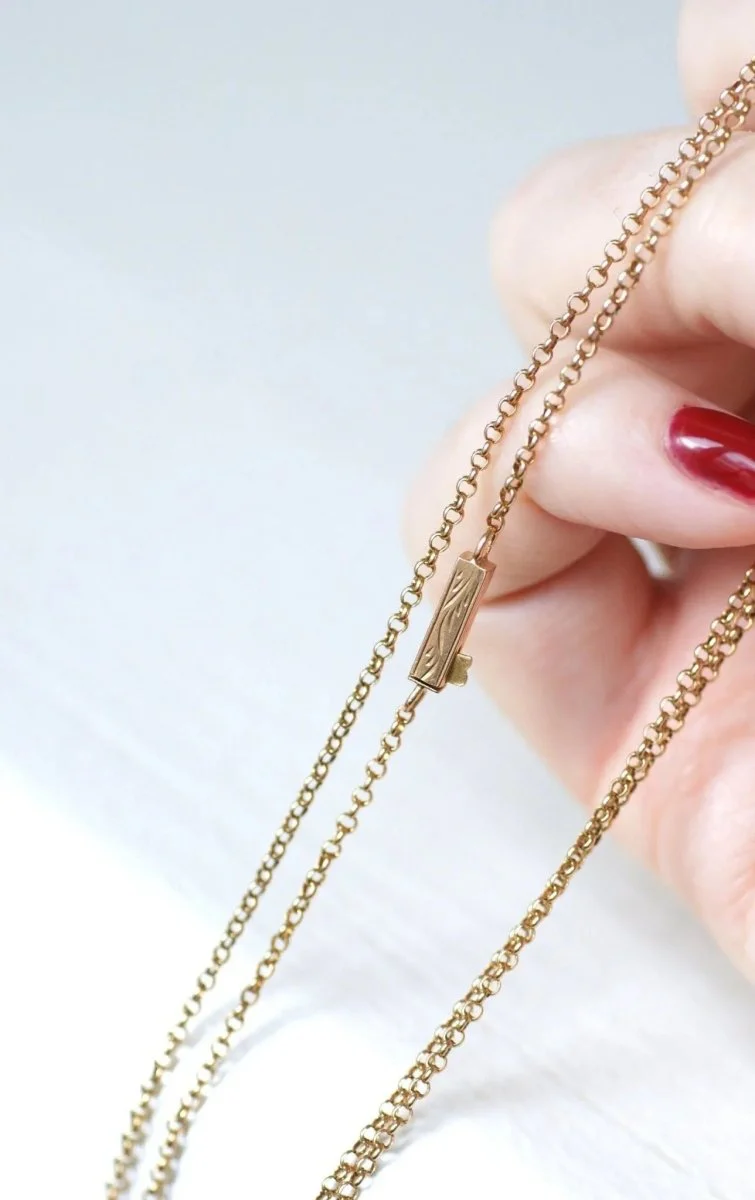 Fine yellow gold necklace - Image 8