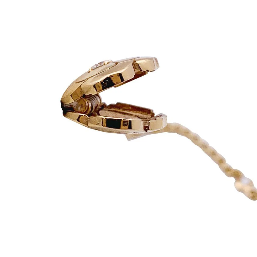Chanel transformable long necklace, “Les Infinis de Camélia”, in pink gold, diamonds. - Image 7