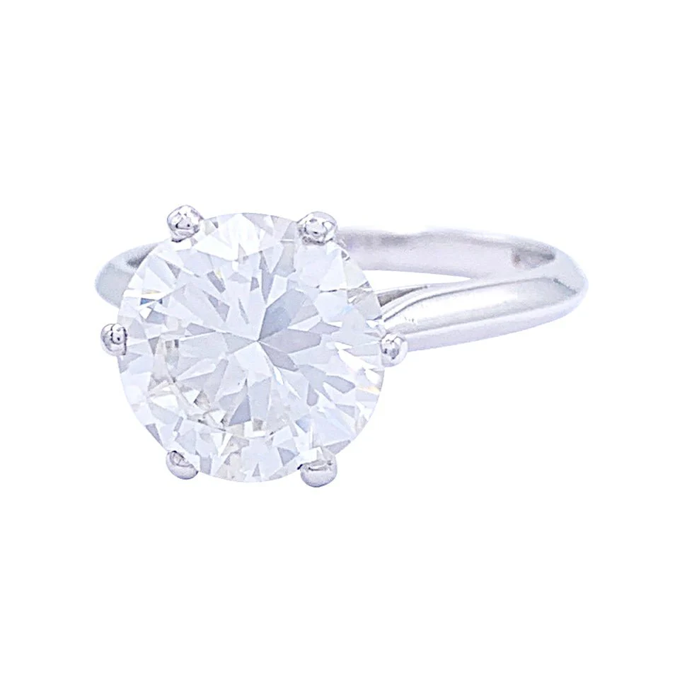 Platinum, White gold, 2.30 cts diamond Solitaire - Image 7