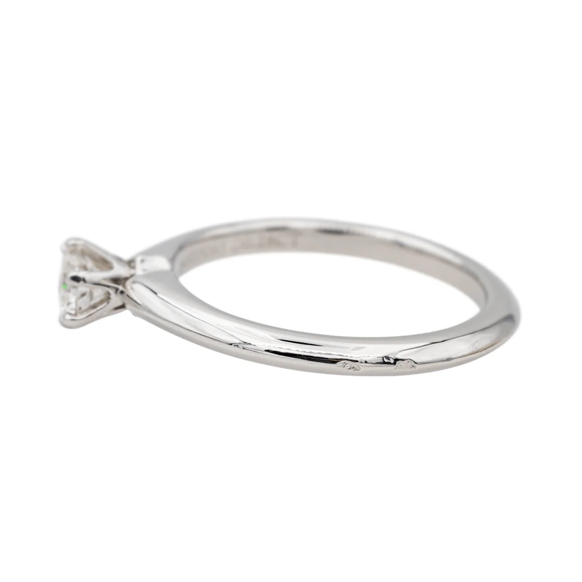 Ring Solitaire TIFFANY & CO. in paltinium and diamond - Image 4