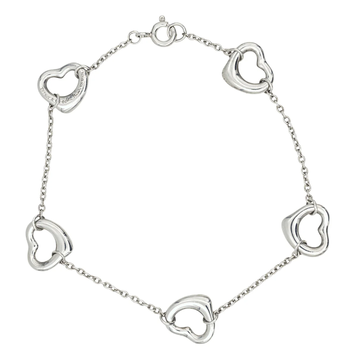 Bracelet TIFFANY & CO "Coeur Open heart" in Silver