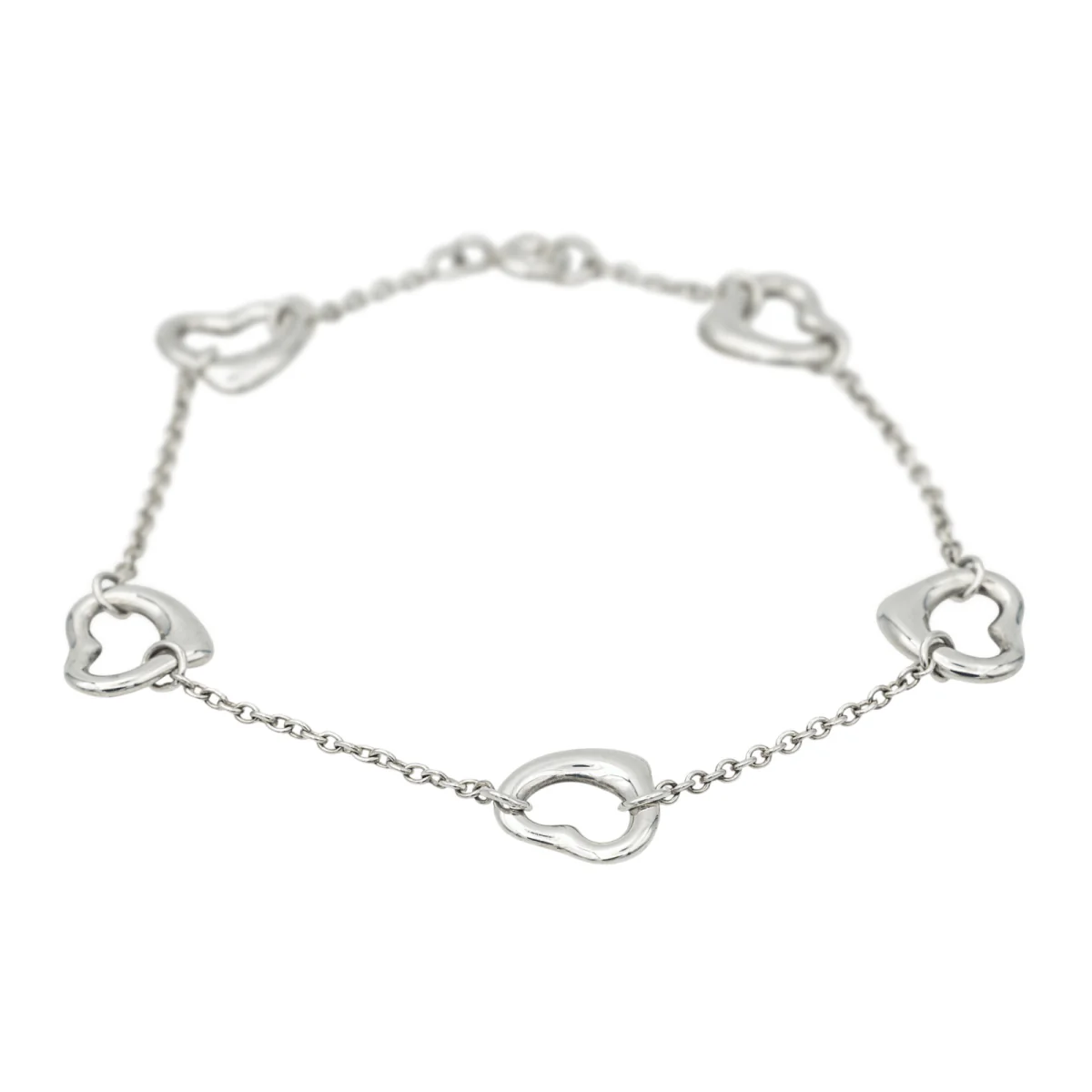 Bracelet TIFFANY & CO "Coeur Open heart" in Silver - Image 3