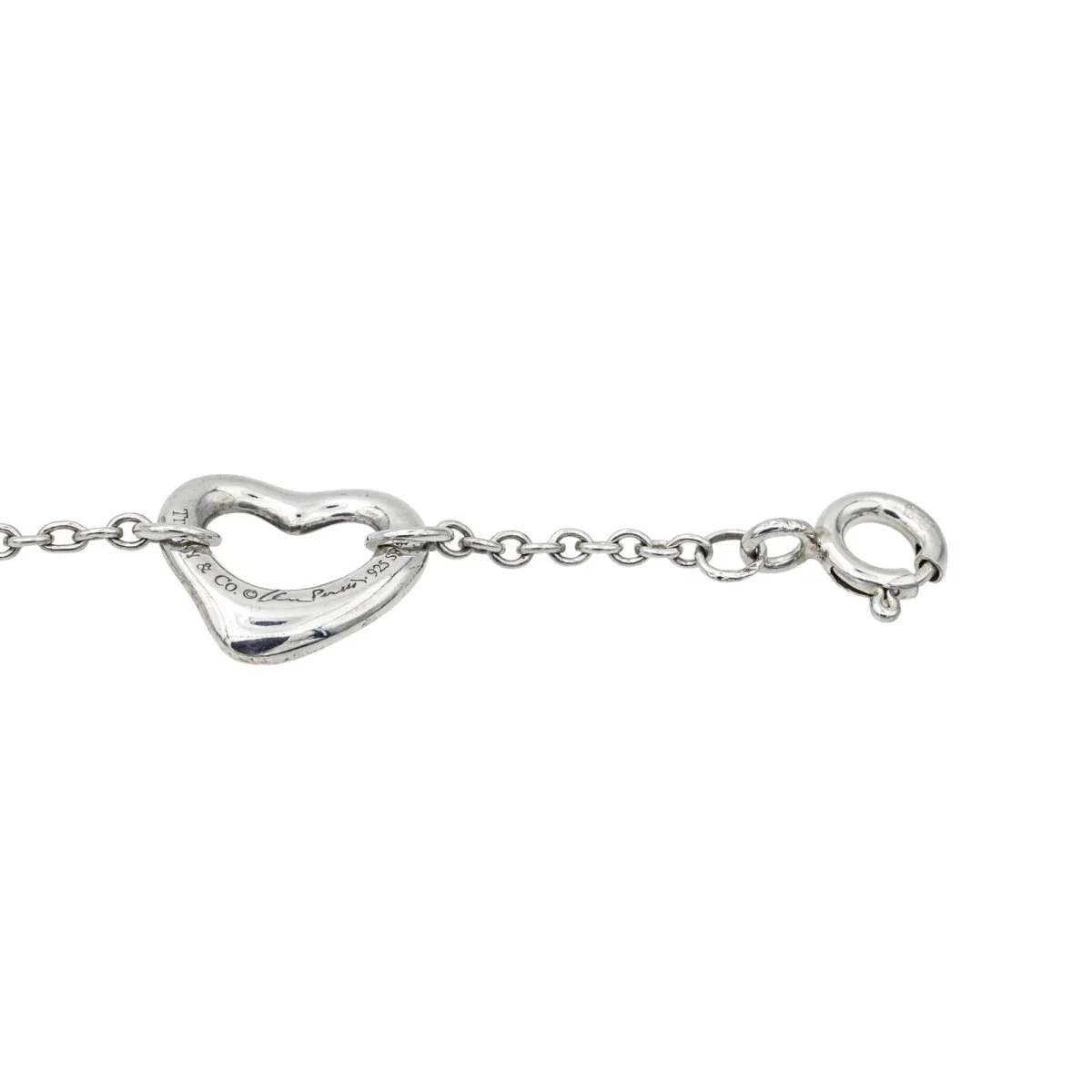 Bracelet TIFFANY & CO "Coeur Open heart" in Silver - Image 5