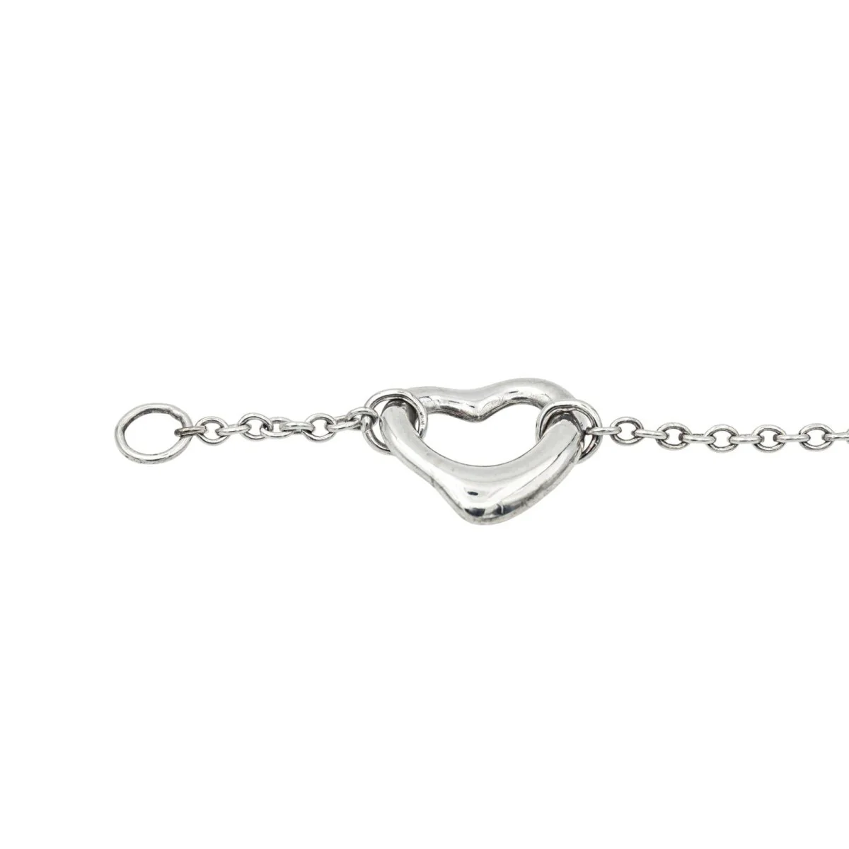 Bracelet TIFFANY & CO "Coeur Open heart" in Silver - Image 6