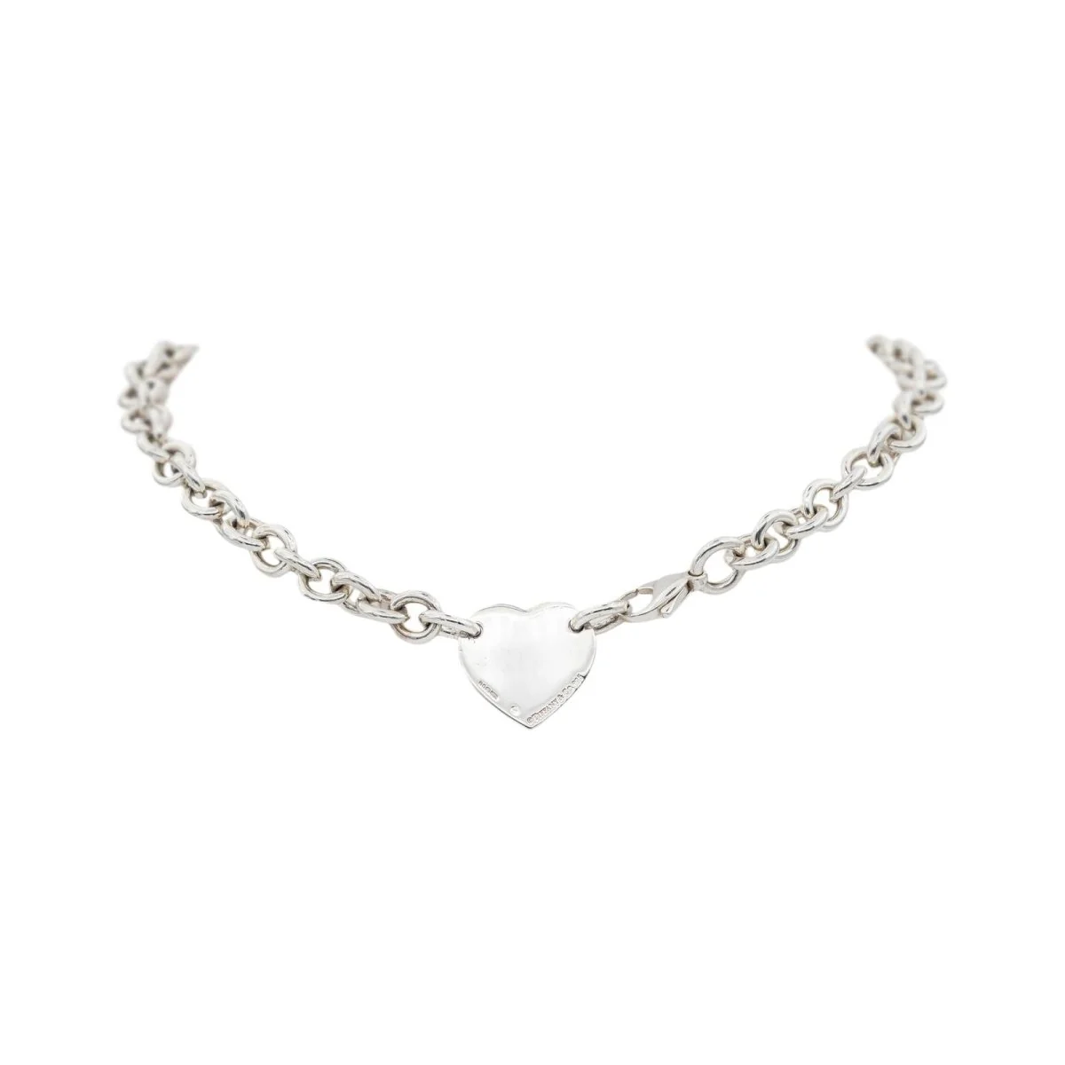 Tiffany & Co. "Return to Tiffany" Silver Necklace - Image 12