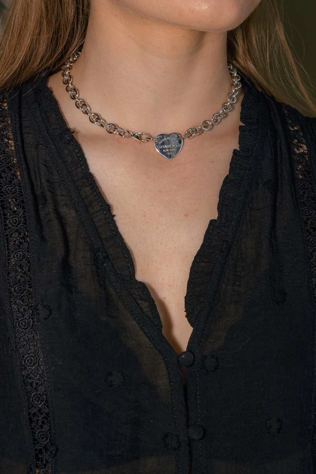 Tiffany & Co. "Return to Tiffany" Silver Necklace - Image 2