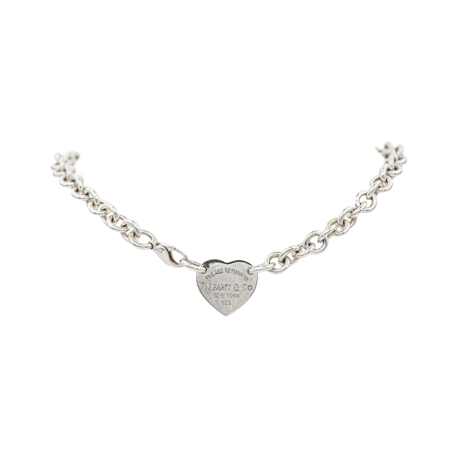 Tiffany & Co. "Return to Tiffany" Silver Necklace - Image 4