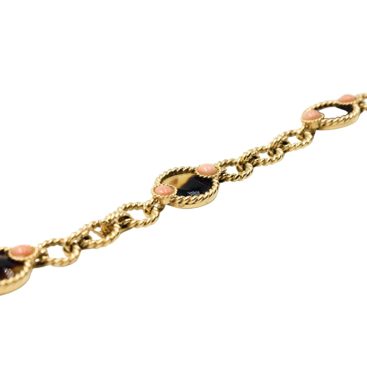 Three BOUCHERON bracelets in yellow gold and coral - Image 6
