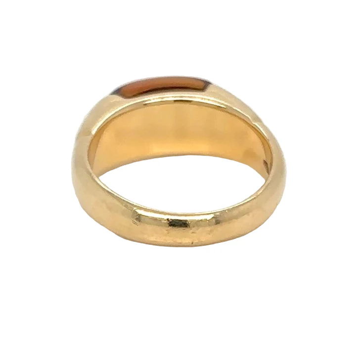 Vintage Bulgari “Celtaura” Ring – 18k Yellow Gold & Citrine – Circa 1980 - Image 8